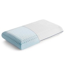 Medium Feel Standard Size Ventilated Gel Memory Foam Bed Pillow with Washable