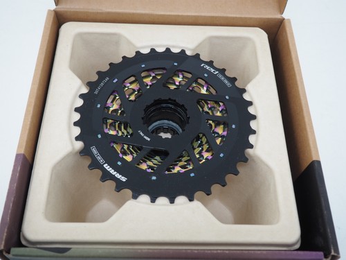 New! SRAM RED XG-1290 Cassette - 12-Speed, 10-33t For XDR Driver Body Rainbow E1 - Picture 4 of 4
