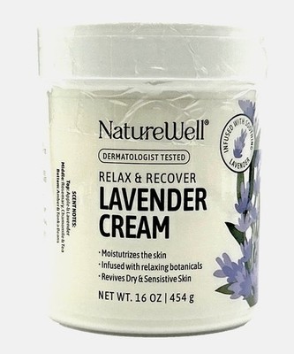 NatureWell Lavender Moisturizing & Soothing Body Cream (16 oz) 