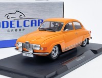 Saab 96 V4 (1970) Orange Mcg 1:18