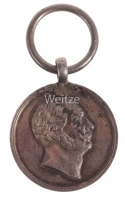 Hannover Silberne Wilhelmsmedaille, König Ernst August, jüngerer Kopf, 1841...