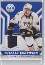 2013-14 Totally Certified Materials Blue Prime 25/50 Gabriel Bourque #TC-GB 0a7