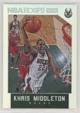 2015-16 Panini NBA Hoops Silver 256/299 Khris Middleton #142 1p5