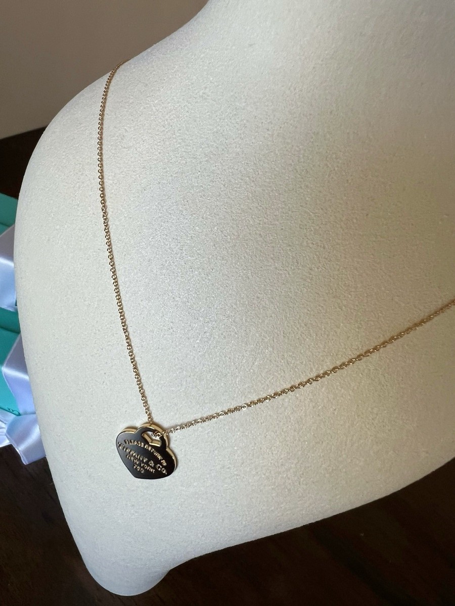 Tiffany & Co. 18K Yellow Gold Return To Tiffany Heart Tag Pendant