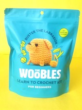 NEW/SEALED WOOBLES Beginners Crochet Kit BUSTER THE LABRADOR