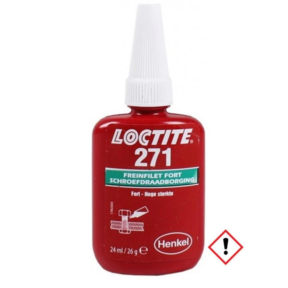 LOCTITE 271 FREIN FILET FORT HAUTE RESISTANCE 24 ML - Photo 2/2