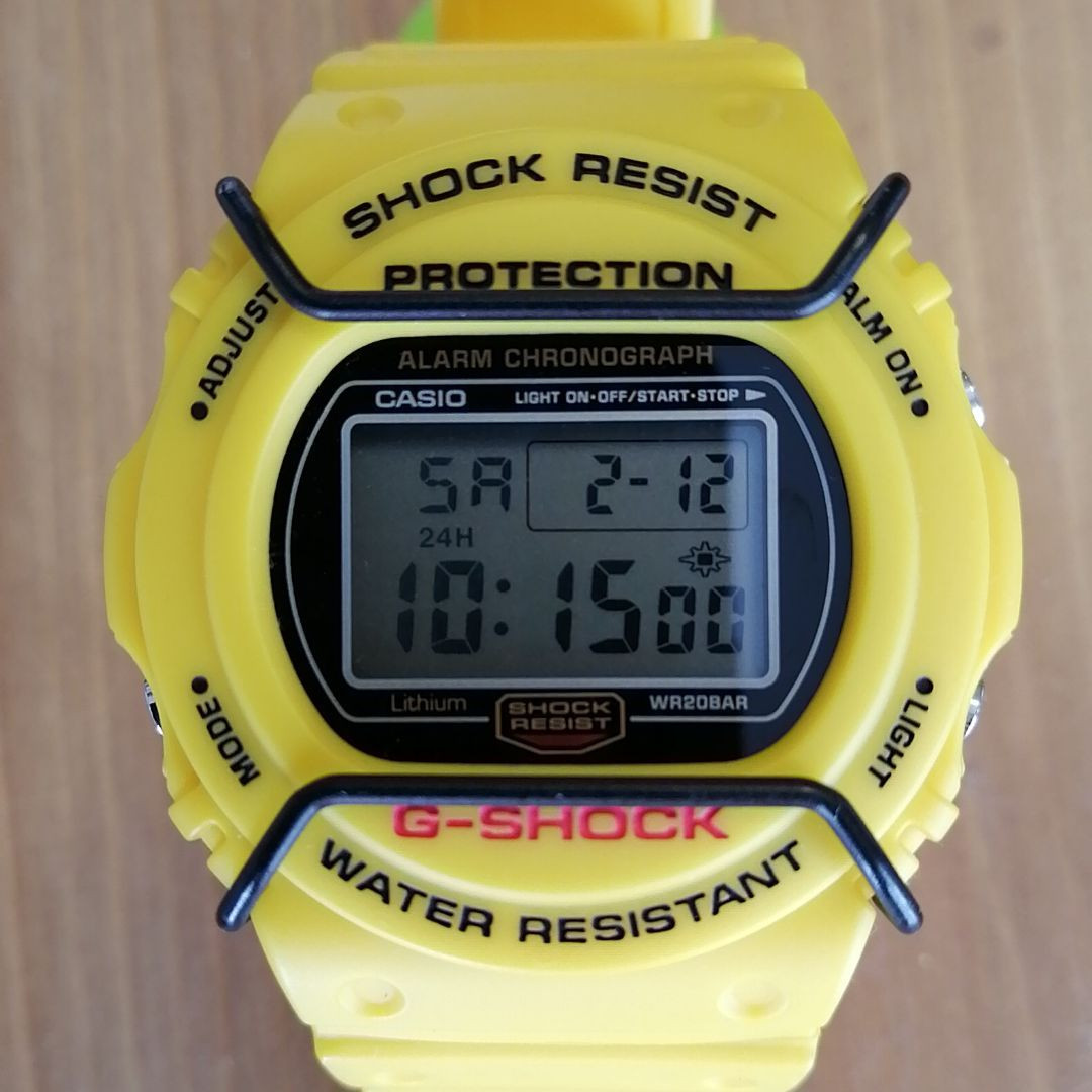 G-Shock Sting Dw-5700Y-9Jf Digital Quartz Men Casio Dw-5700 Y-9Jf
