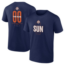Men's Navy Connecticut Sun Big & Tall Personalized Center Court T-Shirt