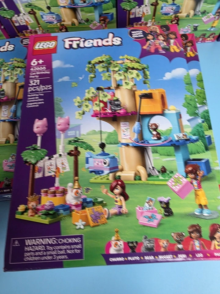 Совершенно новый в заводской упаковке Lego друзей 42666 Cat день рождения вечеринки 321 шт. Бесплатная доставка - Изображение 3 из 4