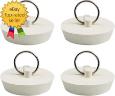 Rubber Tub Stopper 4 Pieces Drain Stoppers Sink Stopper Drain Plug Bathtub Plug