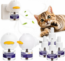 Cat Calming Diffuser with Advanced Pheromone Technology, 120 Days Plug in Diffus