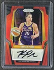 KELSEY PLUM 2025 PANINI WNBA PRIZM #SG-KP SIGNATURES AUTO RED 32/99 SPARKS