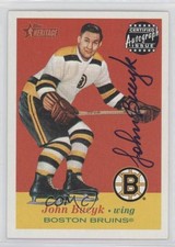 2001-02 Topps Heritage Certified Issue Johnny Bucyk John #A-JBU Auto HOF 2d8