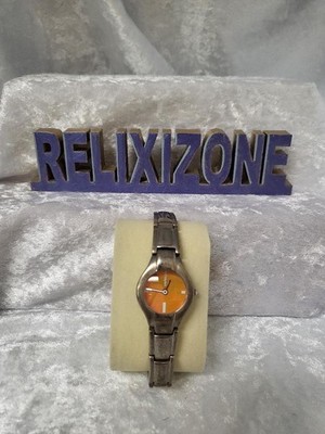 Velocity Silver Tone Quartz Analog Ladies Watch Sz. 7''