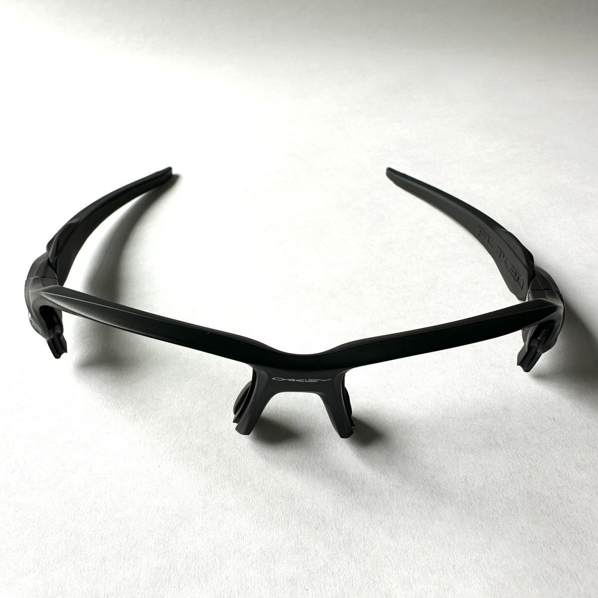 Oakley Flak 2.0 XL Matte Black Chrome Icons Replacement Frame Only