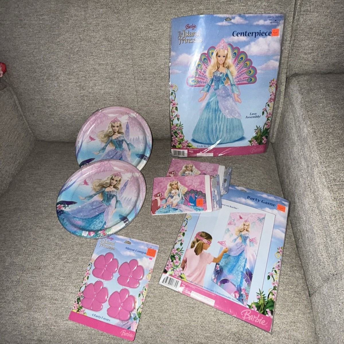 NEW Old Stock 2007 Barbie As The Island Princess Birthday Party