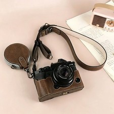 Camera Bag Leather Dock Case Base Protection Cover Shell For Fujifilm X-T5 XT5