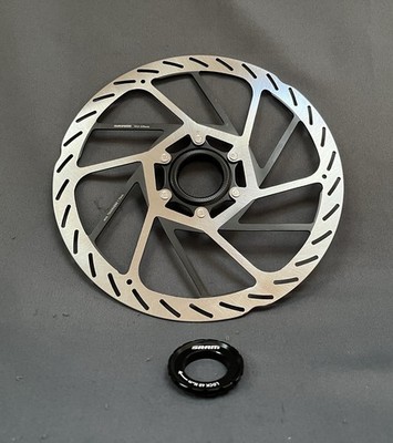 SRAM hs2 200mm センターロック New SRAM HS2 Disc Brake Rotor 220mm Center Lock Rounded with