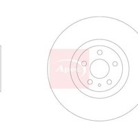 Volvo XC60 Ii 246 2017 Bremsscheibe Vorne (Einzelscheibe) DSK3328