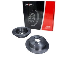 2X Maxgear Bremsschebeiben 291Mm Voll Hinten Passend FÜR Toyota Avensis Previa