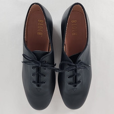 Bloch Men's Jazz Oxford Ballroom Shoe in Black Leather US Size 8