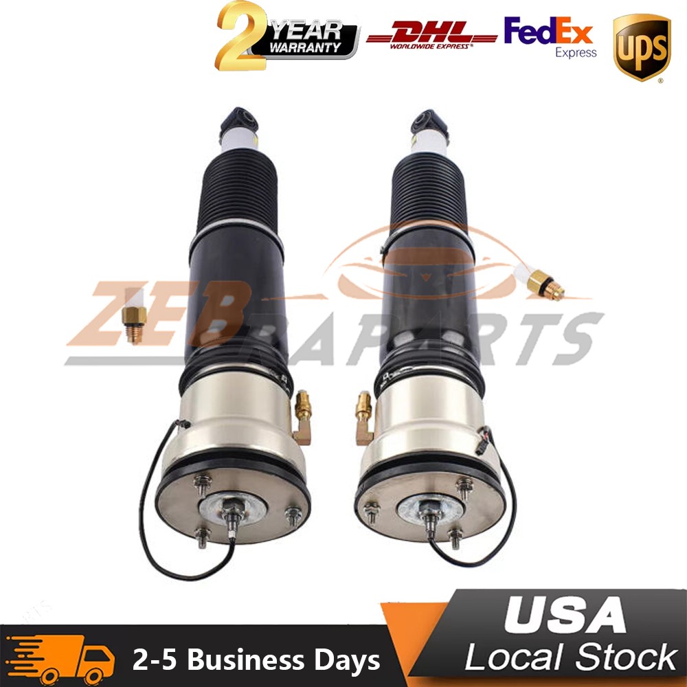 Pair Rear Air Suspension Struts For Rolls Royce Phantom RR1 RR1N EWB 2004-2016