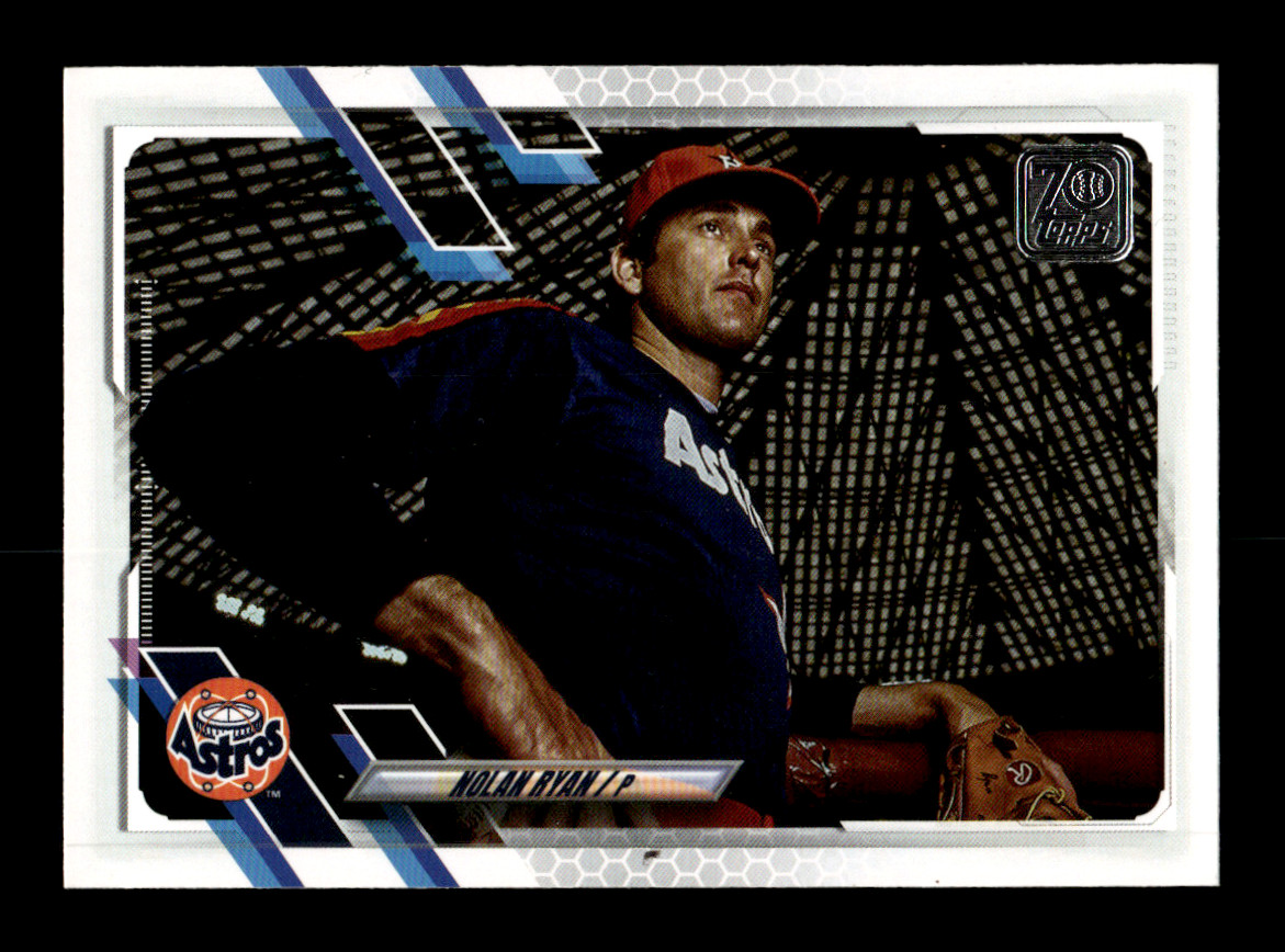 2021 Topps Series 1 Baseball Nolan Ryan #240 Photo Image Variation SP