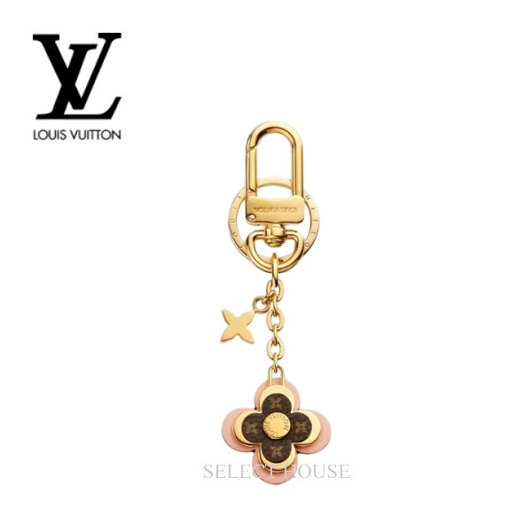 Louis Vuitton Porte Cle Blooming Flower BB Monogram Canvas Used