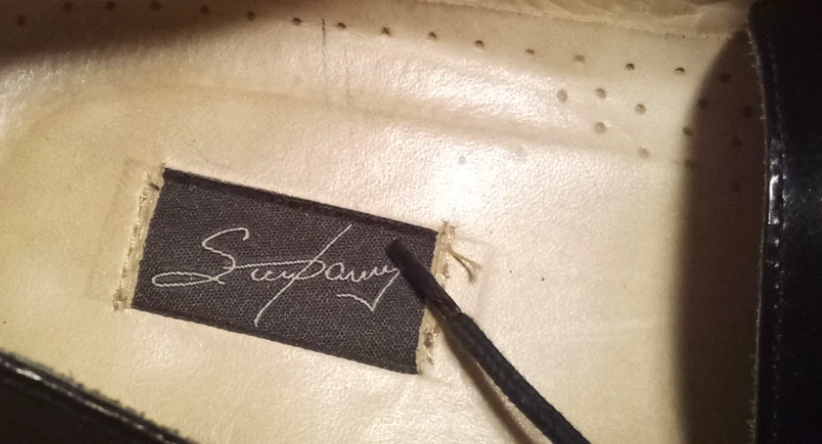 Steve Harvey - Zapatos de vestir Soma talla 14 - Cuero genuino - Negro Foto 4 de 4