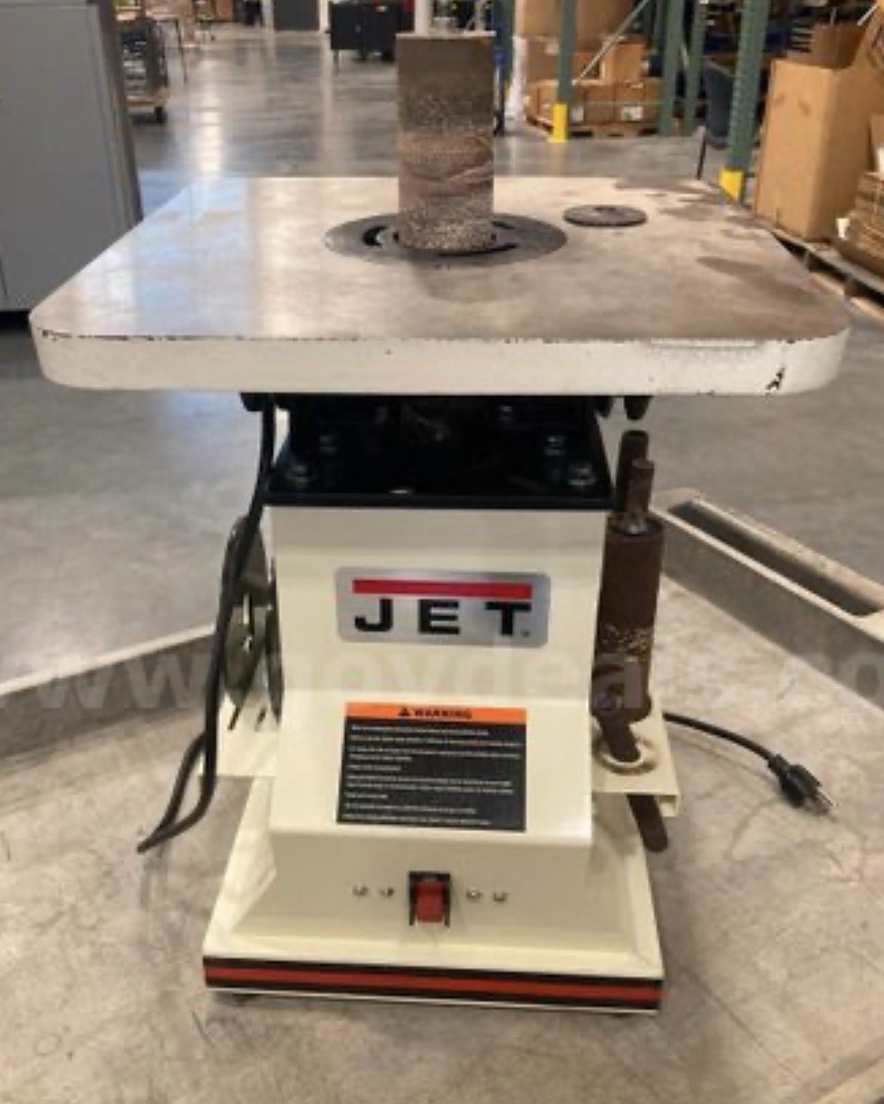 JET Oscillating Spindle Sander Corded Electric White Powerful Workshop Tool