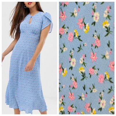 Ghost London S SMALL Pixie Crepe Floral Dress | eBay Ghost London S SMALL Pixie Crepe Floral Dress | eBay
