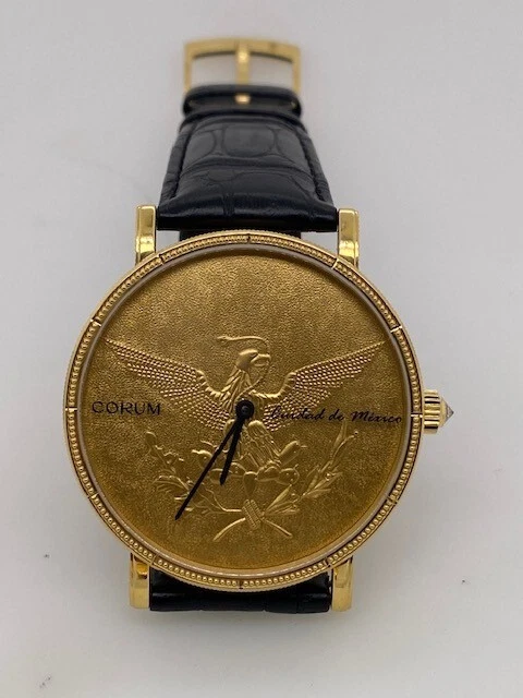 Corum gold coin clearance watch