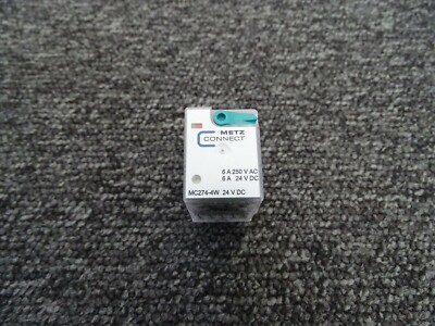 Metz Connect / BTR Relais MC274, 4 Wechsler, 24 V DC
