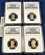 2013 S NGC PF69 EARLY RELEASES PRESIDENTIAL DOLLAR PROOF COIN SET