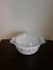 Vintage Pyrex Spring Garden "Emily" Casserole with lid