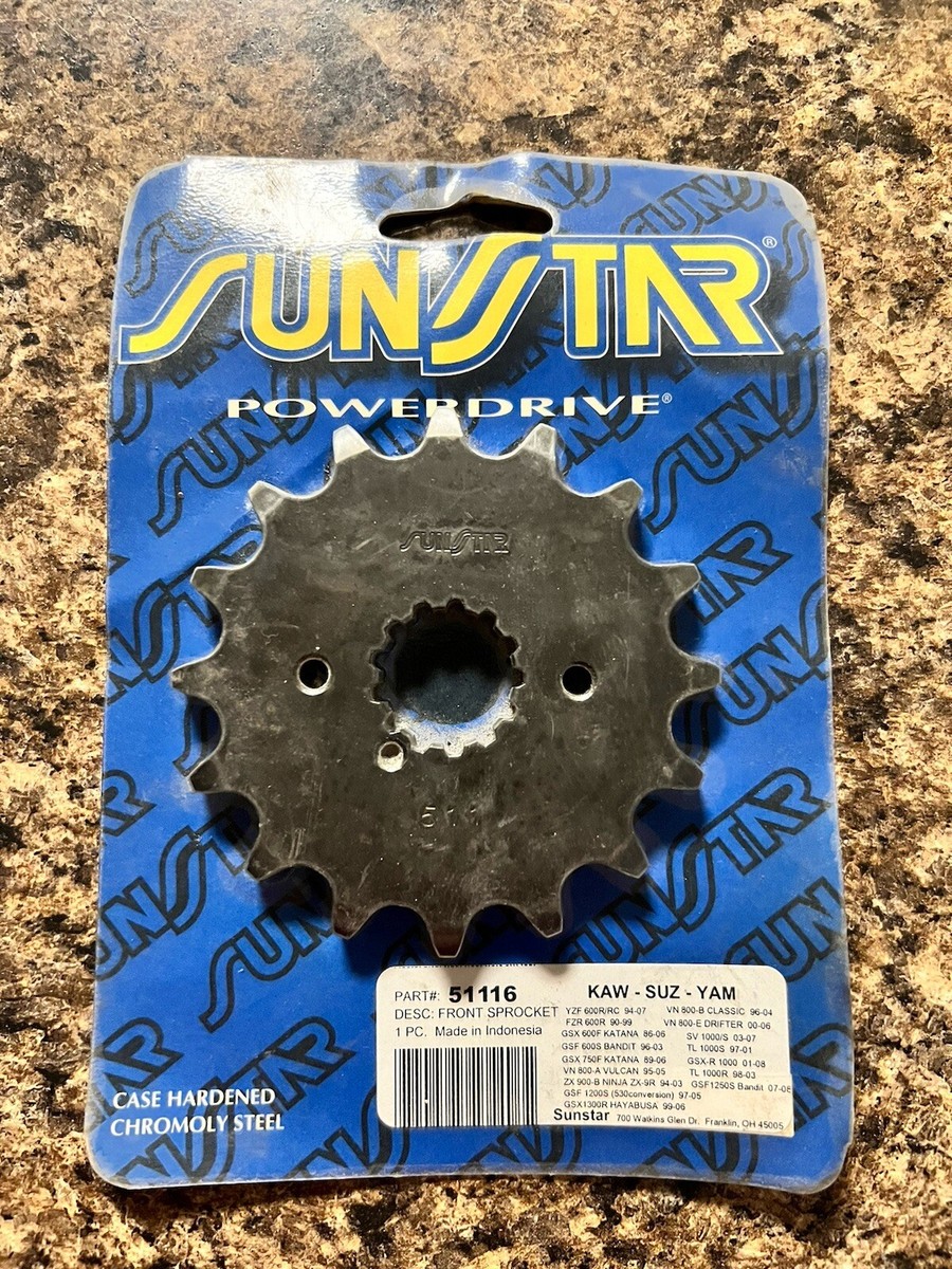 Sunstar Powerdrive 51116 Front Sprocket | eBay