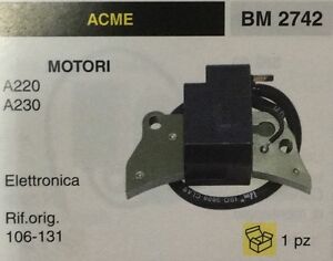 Manuale motore acme a220