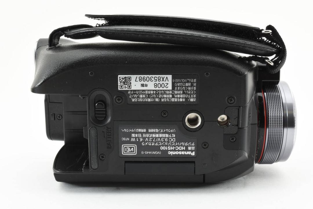 ☆美品☆ パナソニック Panasonic HDC-HS100 K#2524 ☆美品☆ パナソニック Panasonic HDC-HS100 K#2524