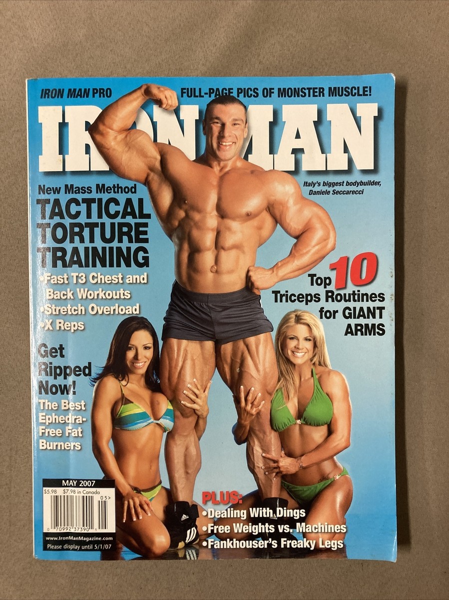 Ironman Bodybuilding Muscle Fitness Magazine Monica Mark 05-07