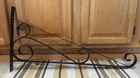 Vintage Sign Bracket 36" Metal Porcelain Gas Oil Garage Tire Business Decor