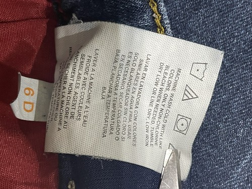 Wrangler Boys Youth Regular Taper Husky Size 14 Adjustable Blue Jeans 5TEHWDN - Picture 11 of 13