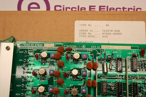Yaskawa 87820-40003 PLC Module 8782040003 **New in Box** - Picture 4 of 7