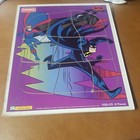 DC COMICS 1997 Vintage PLAYSKOOL Wood Wooden BATMAN, ROBIN Puzzle Complete — photo 2