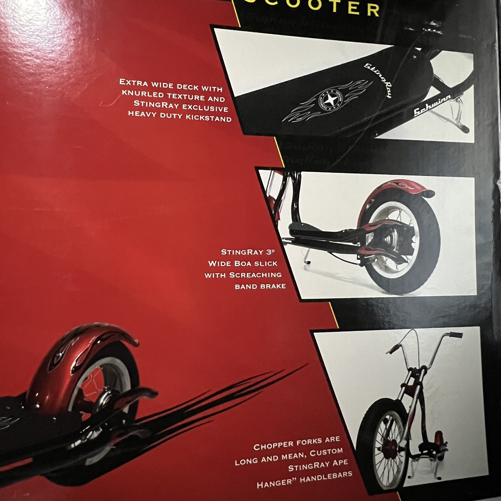 Brand New Vintage Schwinn Stingray Scooter Rare Collectible Sealed