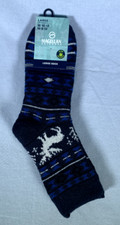NEW MAGELLAN Outdoors Unisex Lodge Socks Moose Large