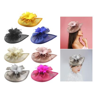 Mesh Fascinator Hat Cocktail Tea Party Women Girls Kentucky - Main Image
