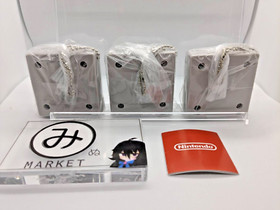 Nintendo Capsule Toy Controller Button Collection Key Chain NES Set of 3