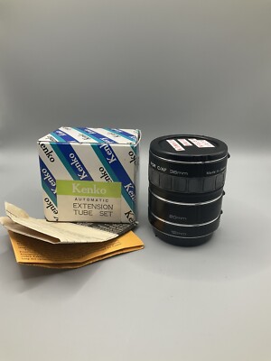 Kenko Automatic Extension 12 / 20 / 36mm Tube Set / EOS Canon