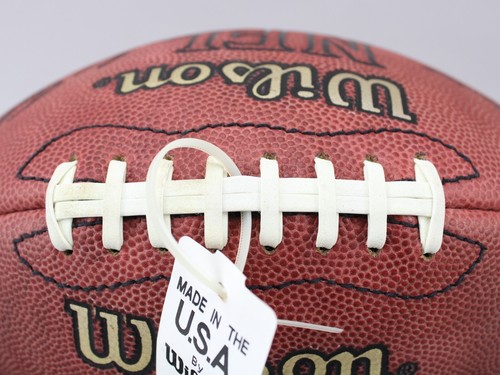 Lawrence Taylor LT 1992 Hand Signed Wilson NFL Football w/ Proof + Display Case - Picture 10 of 11