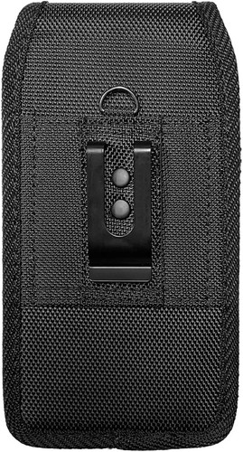 XL NYLON Cell Phone Belt Holder Phone Holster Case with Clip Carrying Pouch - Picture 8 of 12